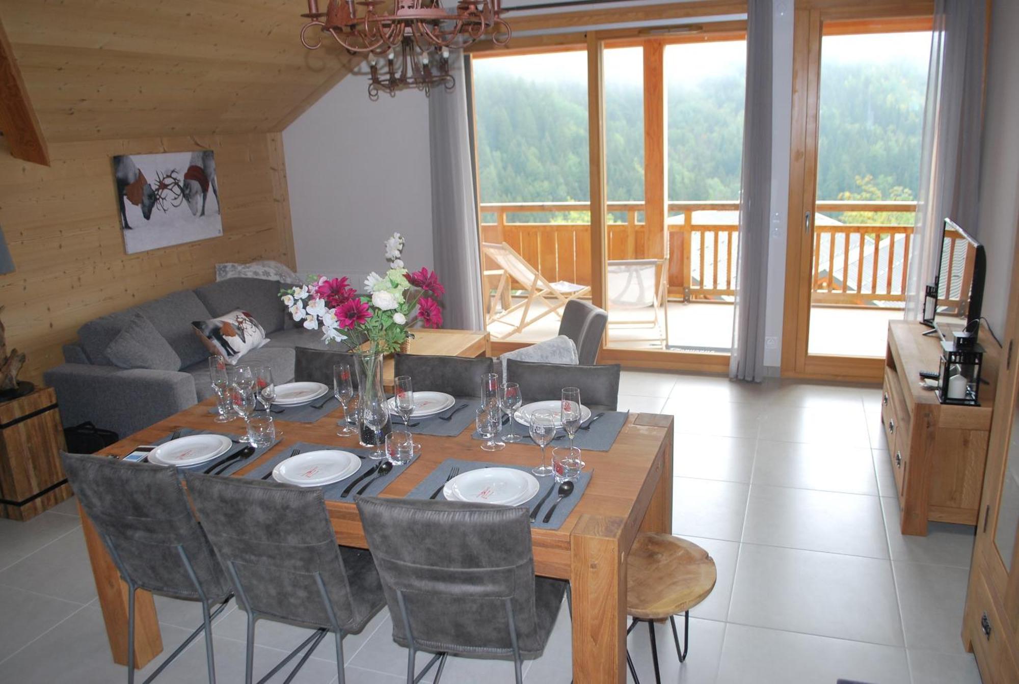 Ferienwohnung Le Domaine Du Patre Vaujany Exterior foto